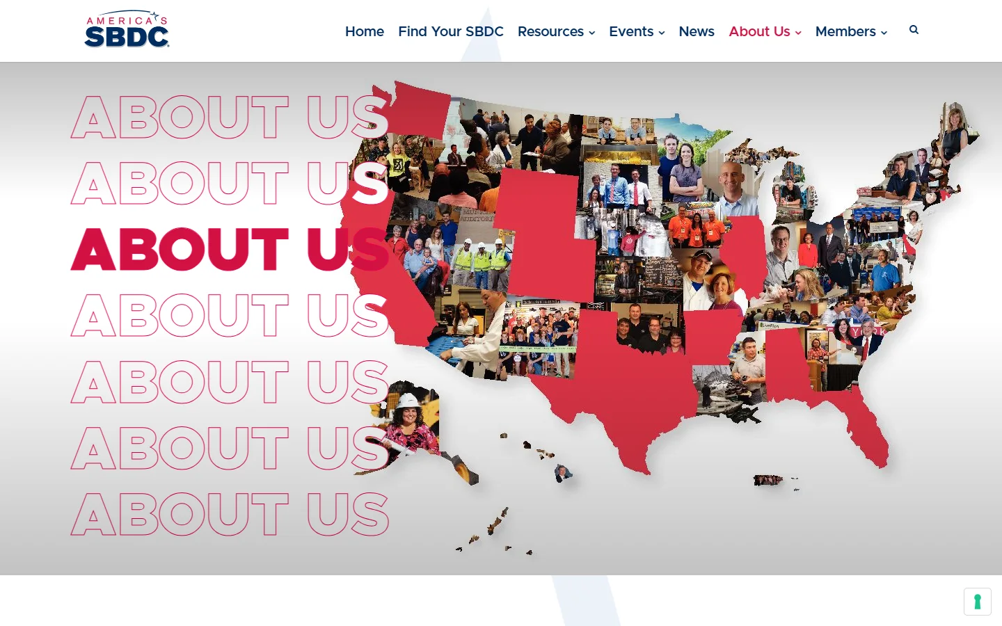 America's SBDC · Website screenshot