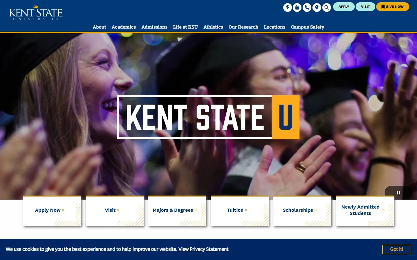 Kent State University at Kent · Official website
