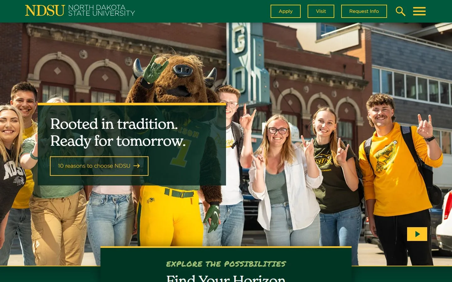 North Dakota State University · Official website