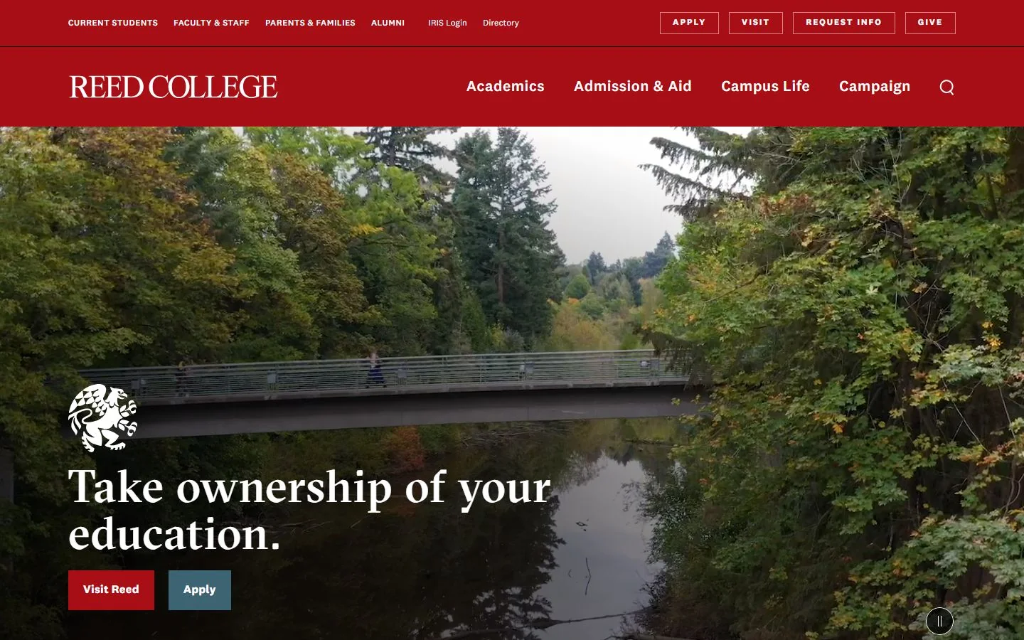 Reed College · Official website