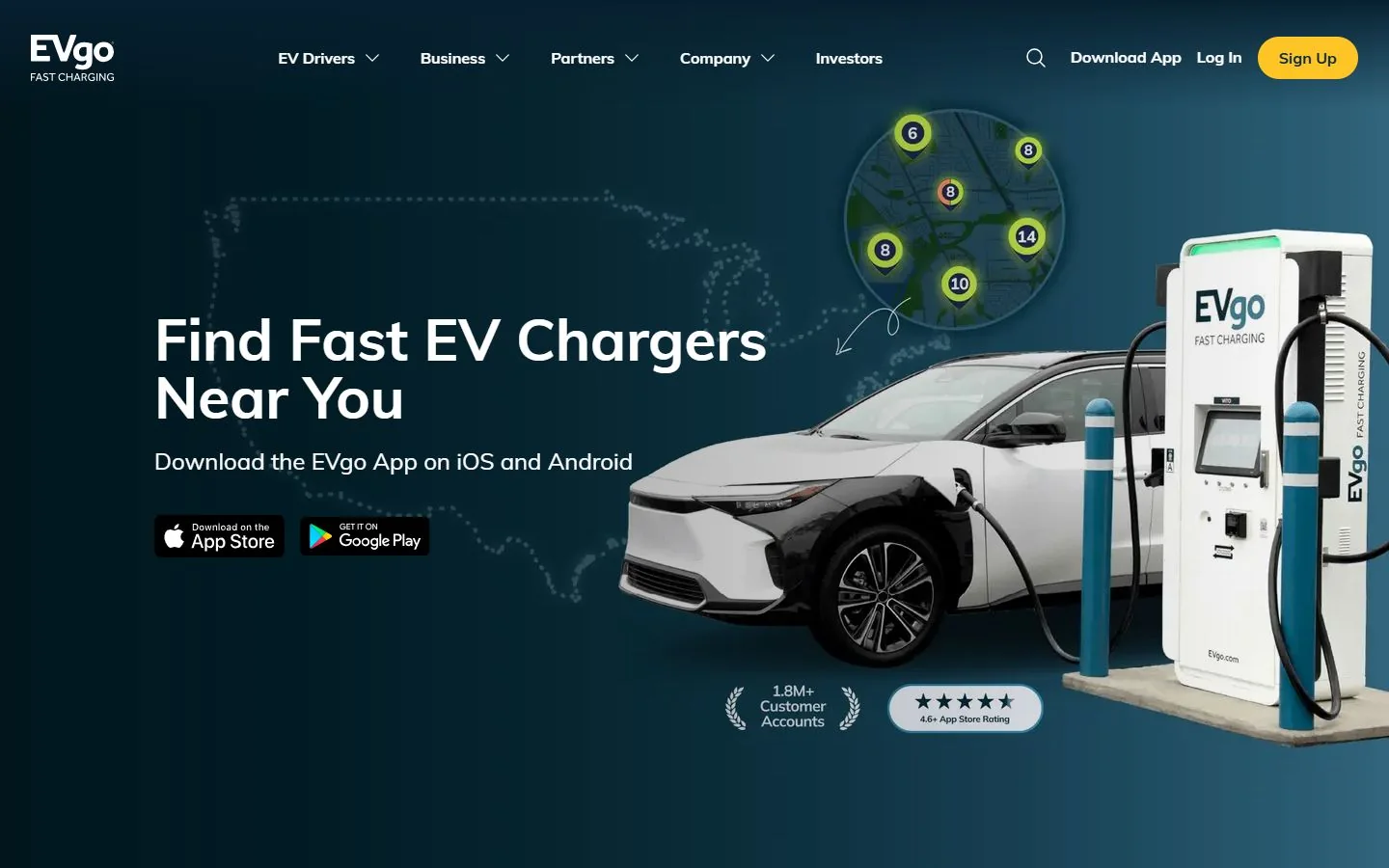 EVgo · Website screenshot