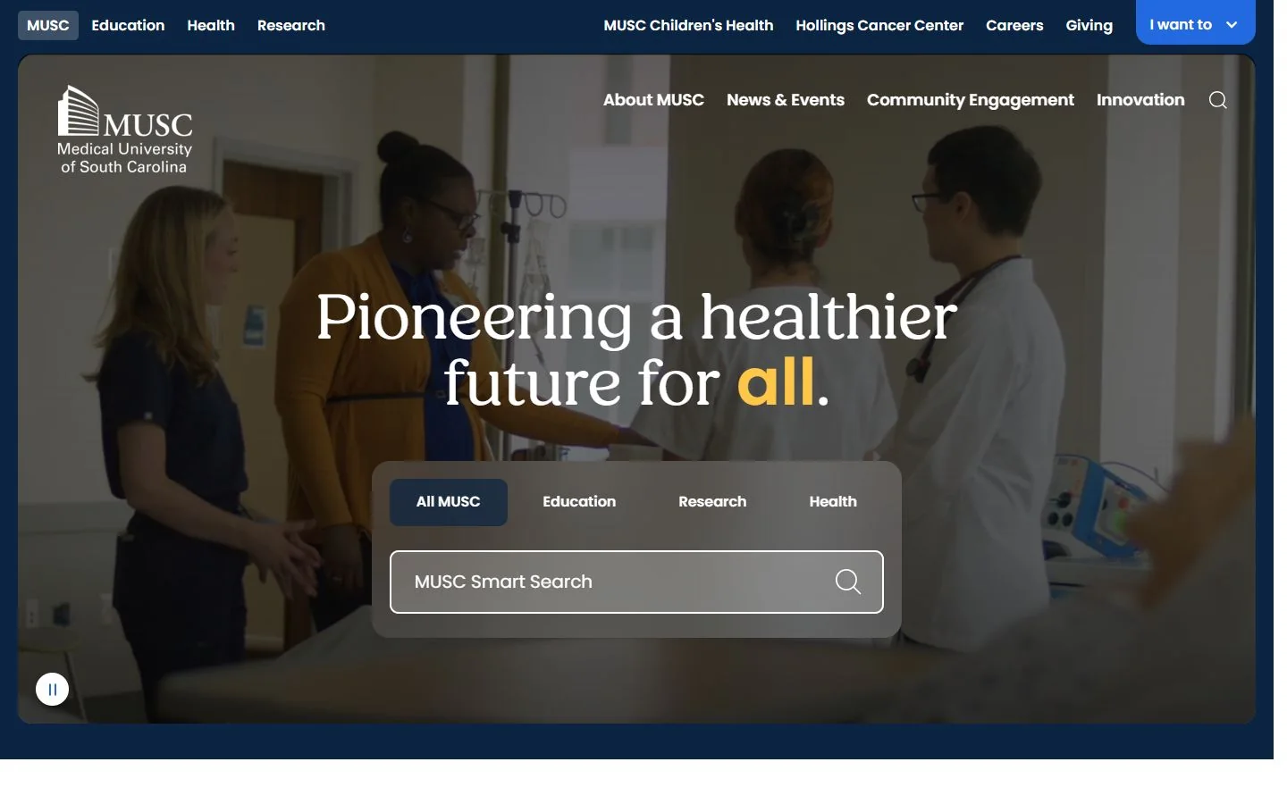 Medical University of South Carolina · Official website