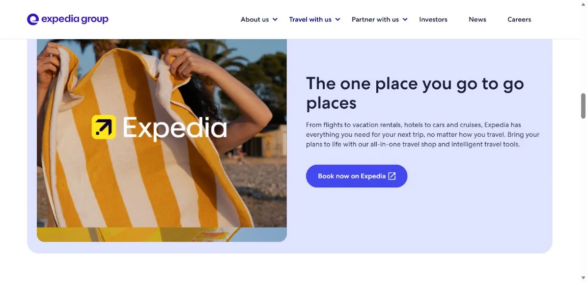 Expedia · Official Expedia product page