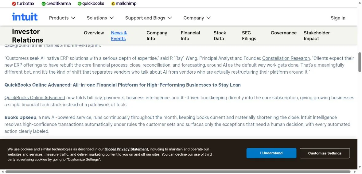 QuickBooks · Official QuickBooks product article