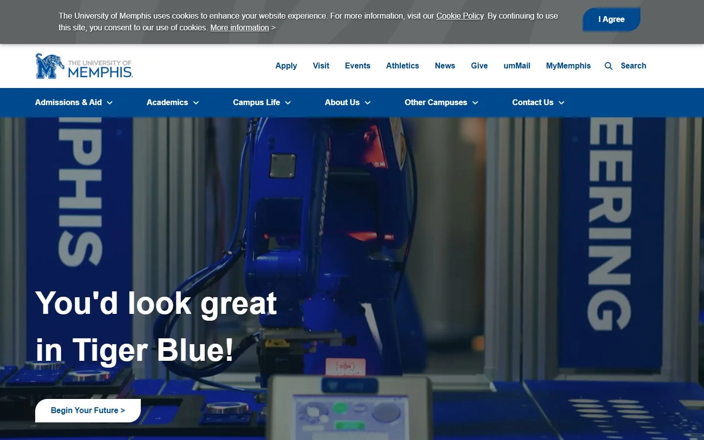 University of Memphis · Official website