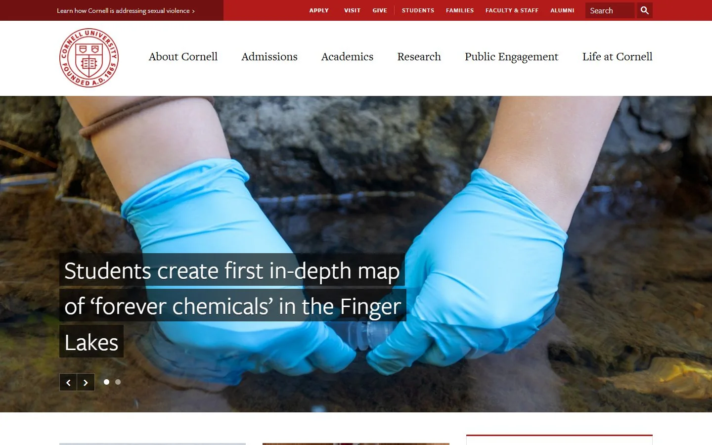 Cornell University · Official website