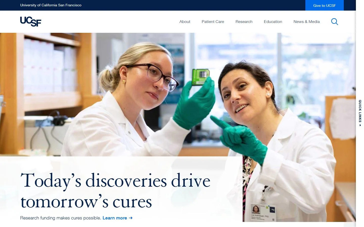 University of California, San Francisco · Official website