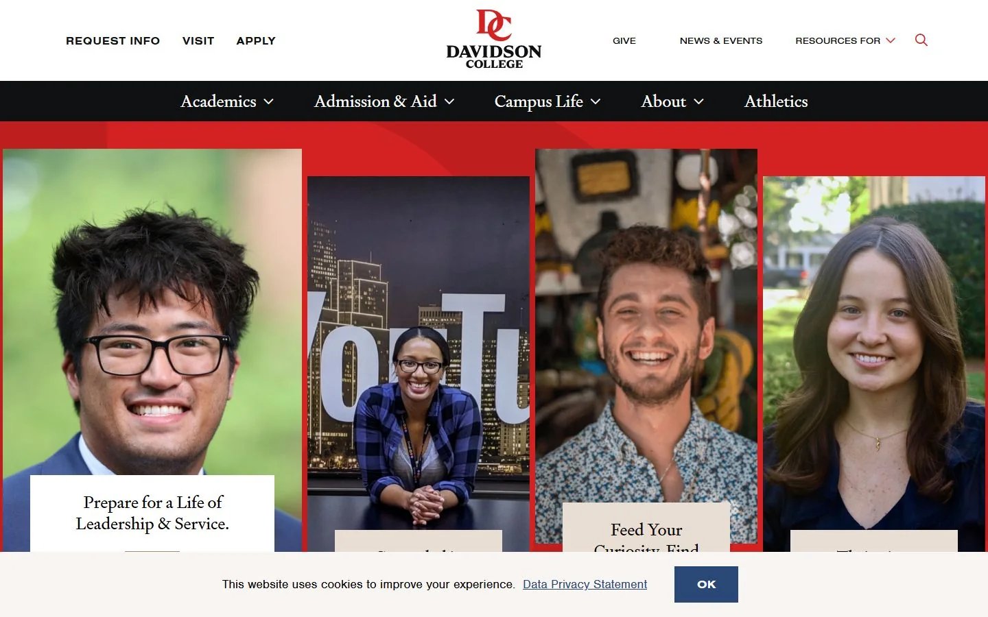 Davidson College · Official website