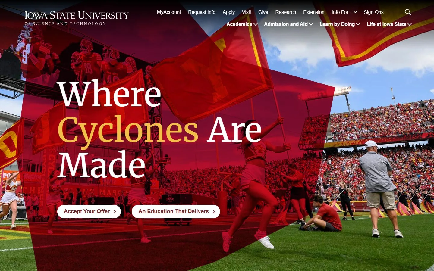 Iowa State University · Official website