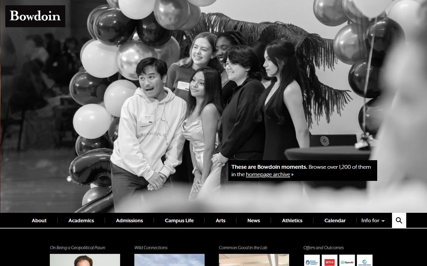 Bowdoin College · Official website