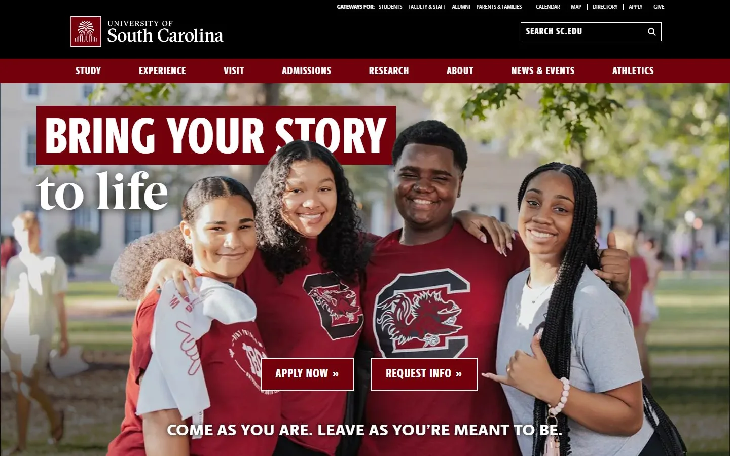 University of South Carolina-Columbia · Official website