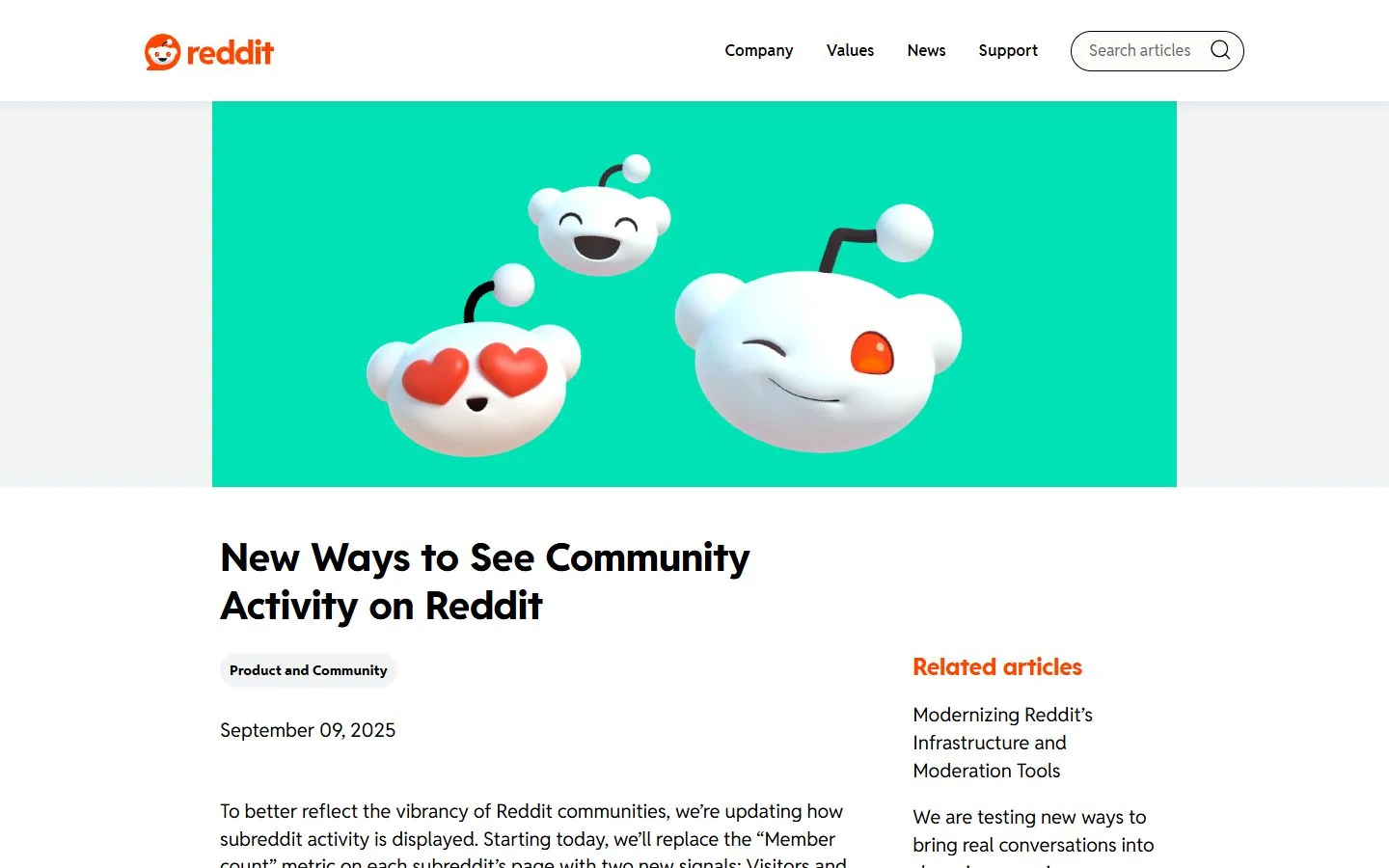 Reddit — Official website screenshot
