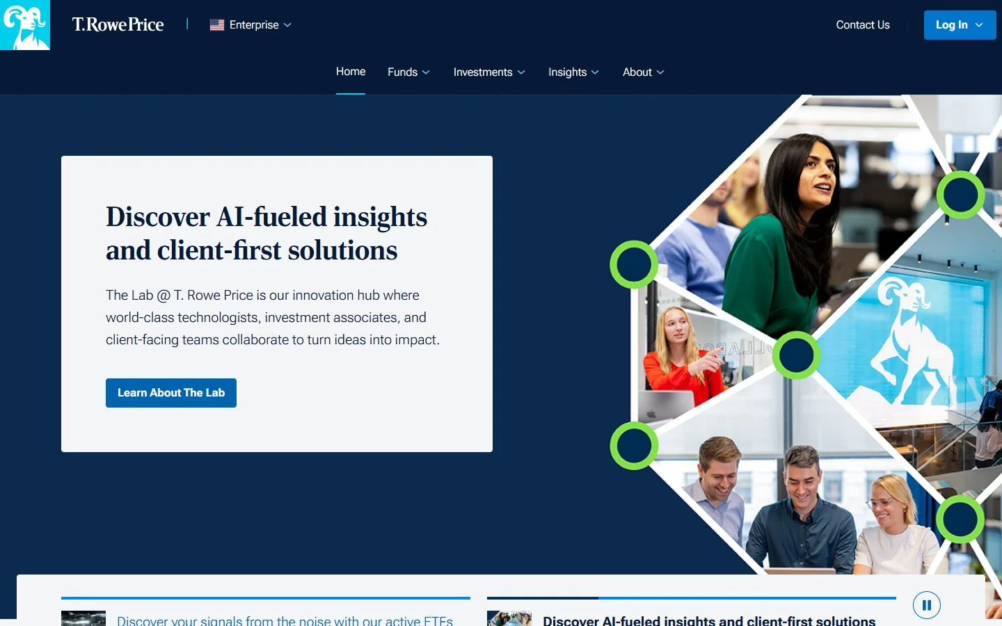 T. Rowe Price · Website screenshot
