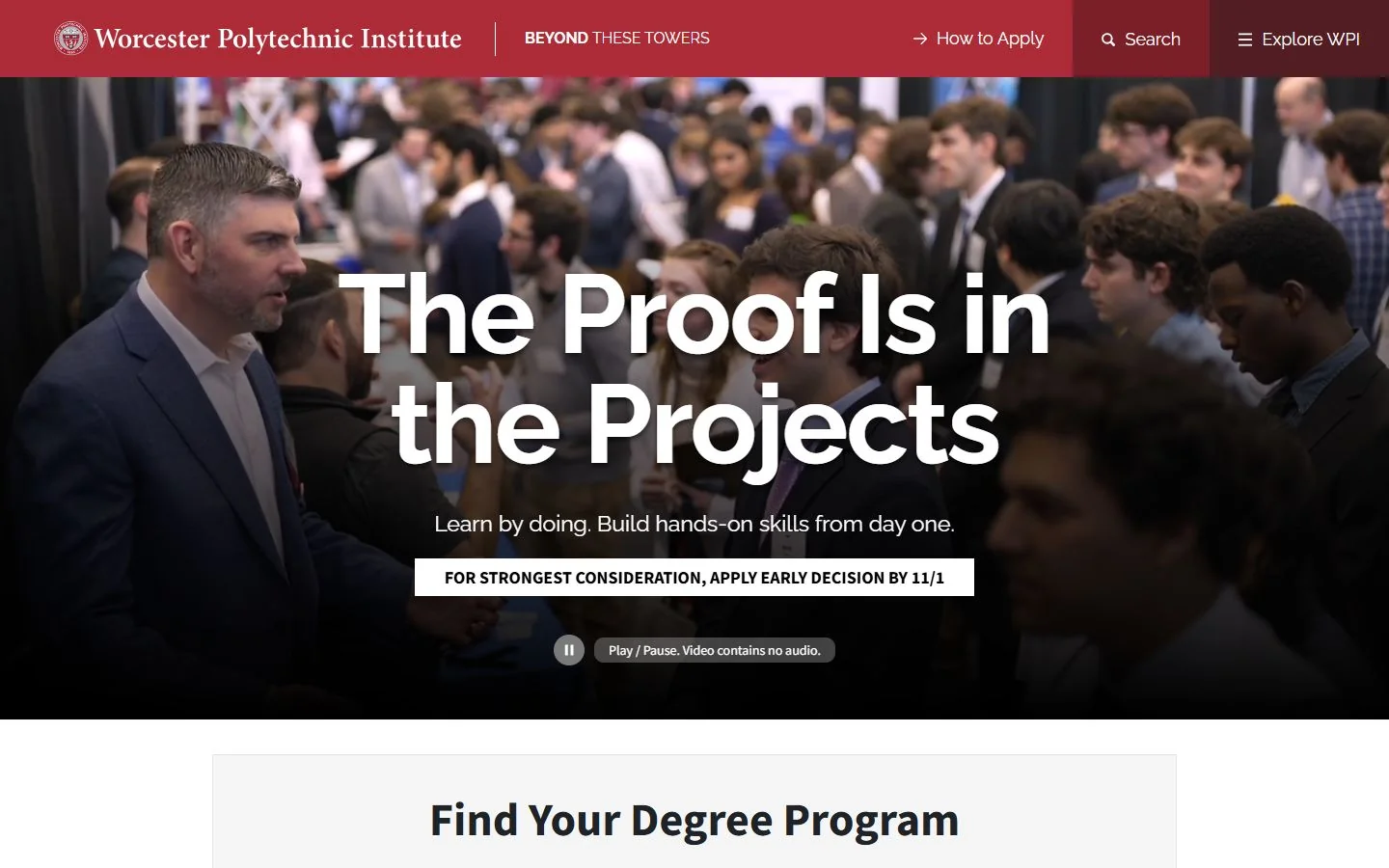 Worcester Polytechnic Institute · Official website