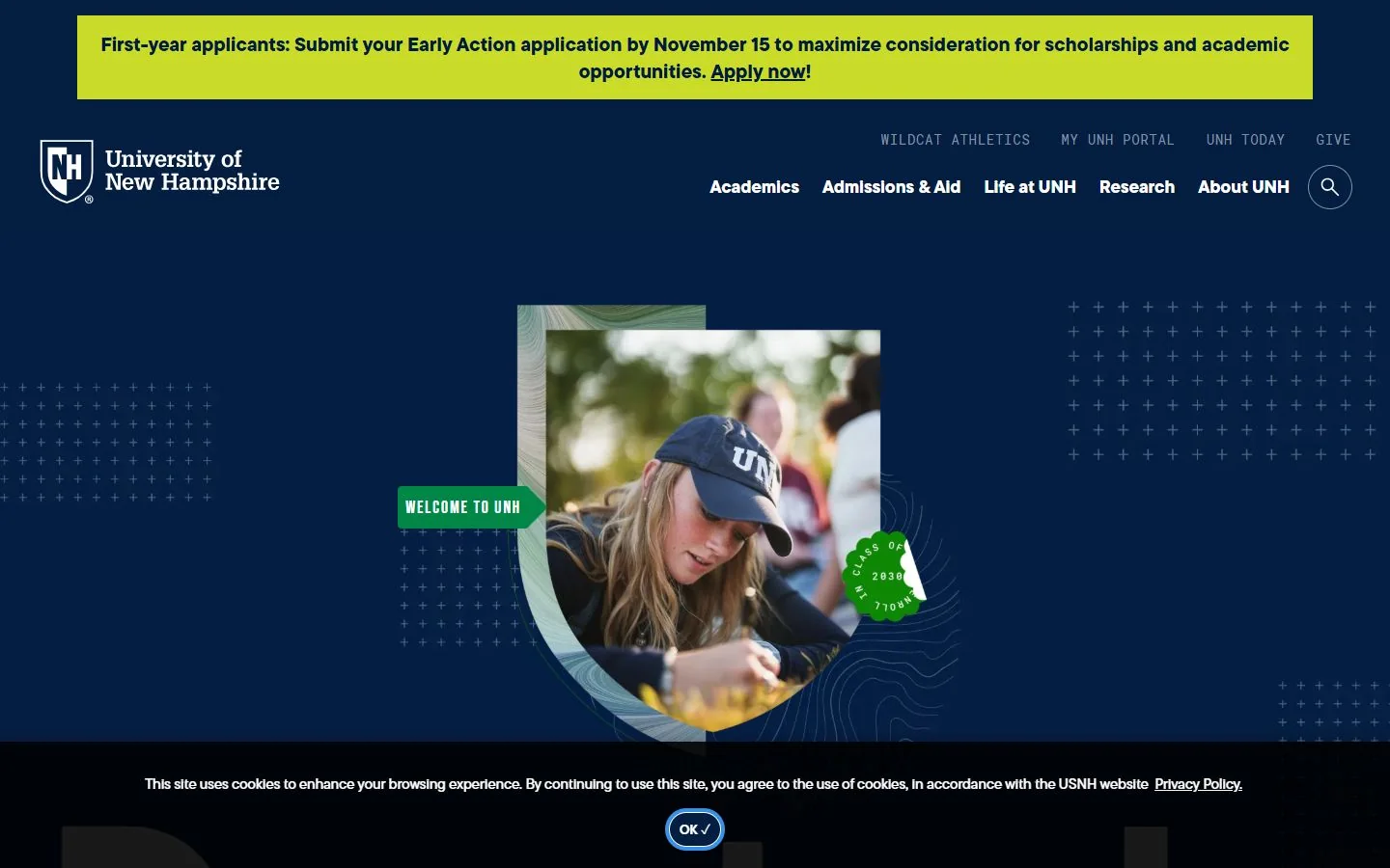 University of New Hampshire · Official website