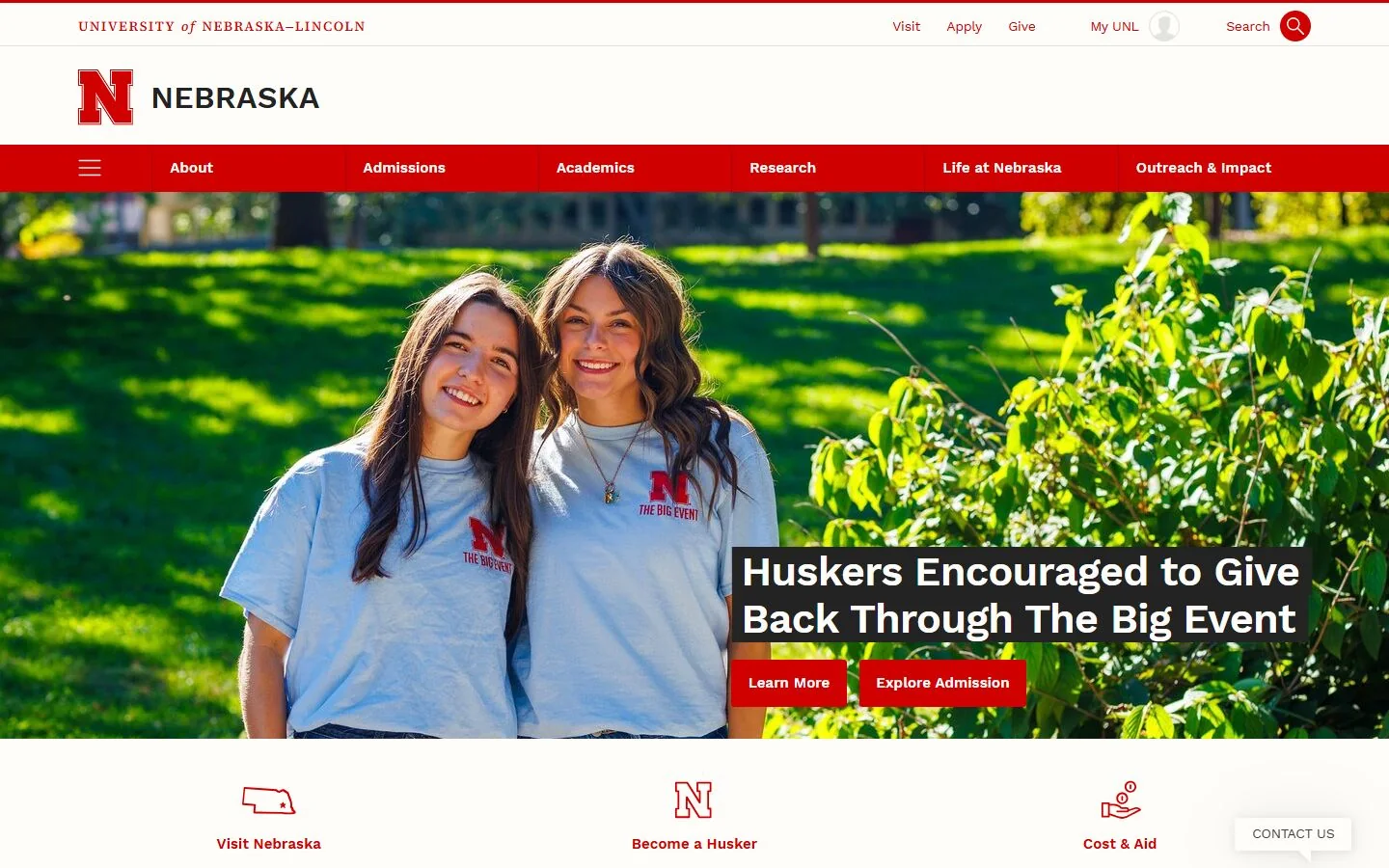 University of Nebraska-Lincoln · Official website