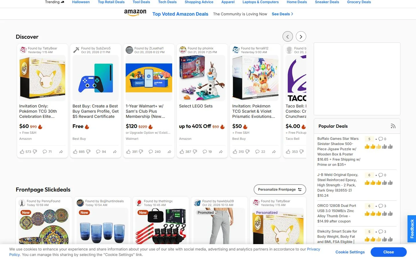 Slickdeals · Website screenshot