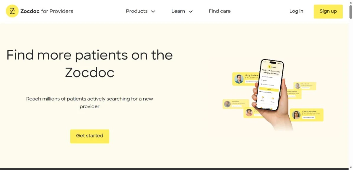 Zocdoc · Official product page