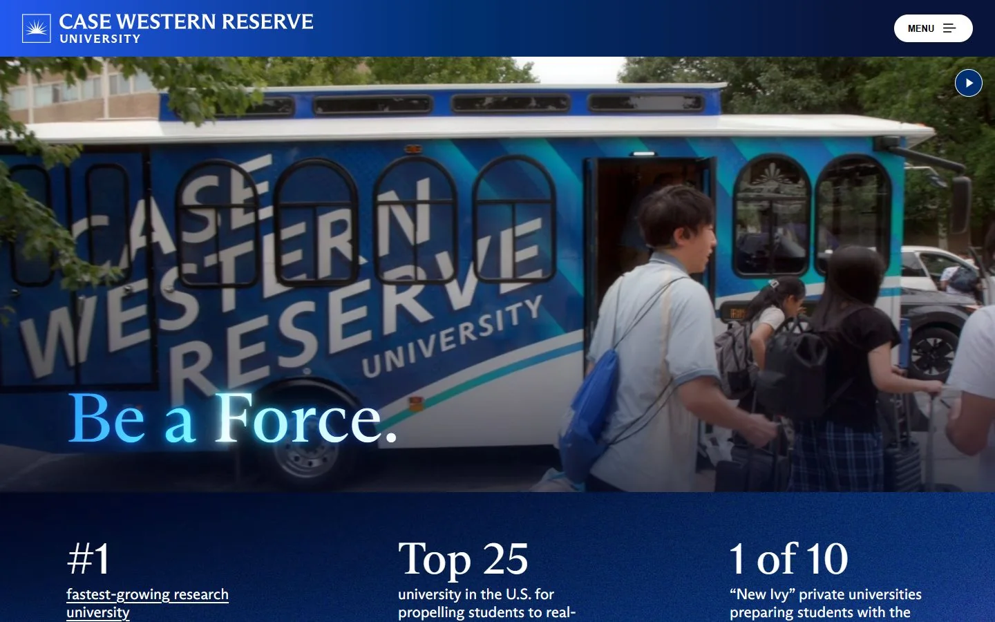 Case Western Reserve University · Official website