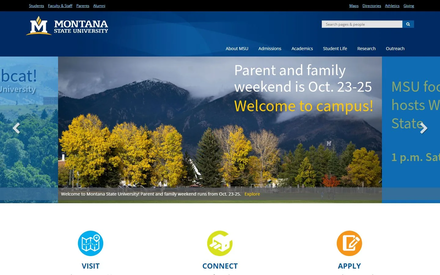 Montana State University · Official website