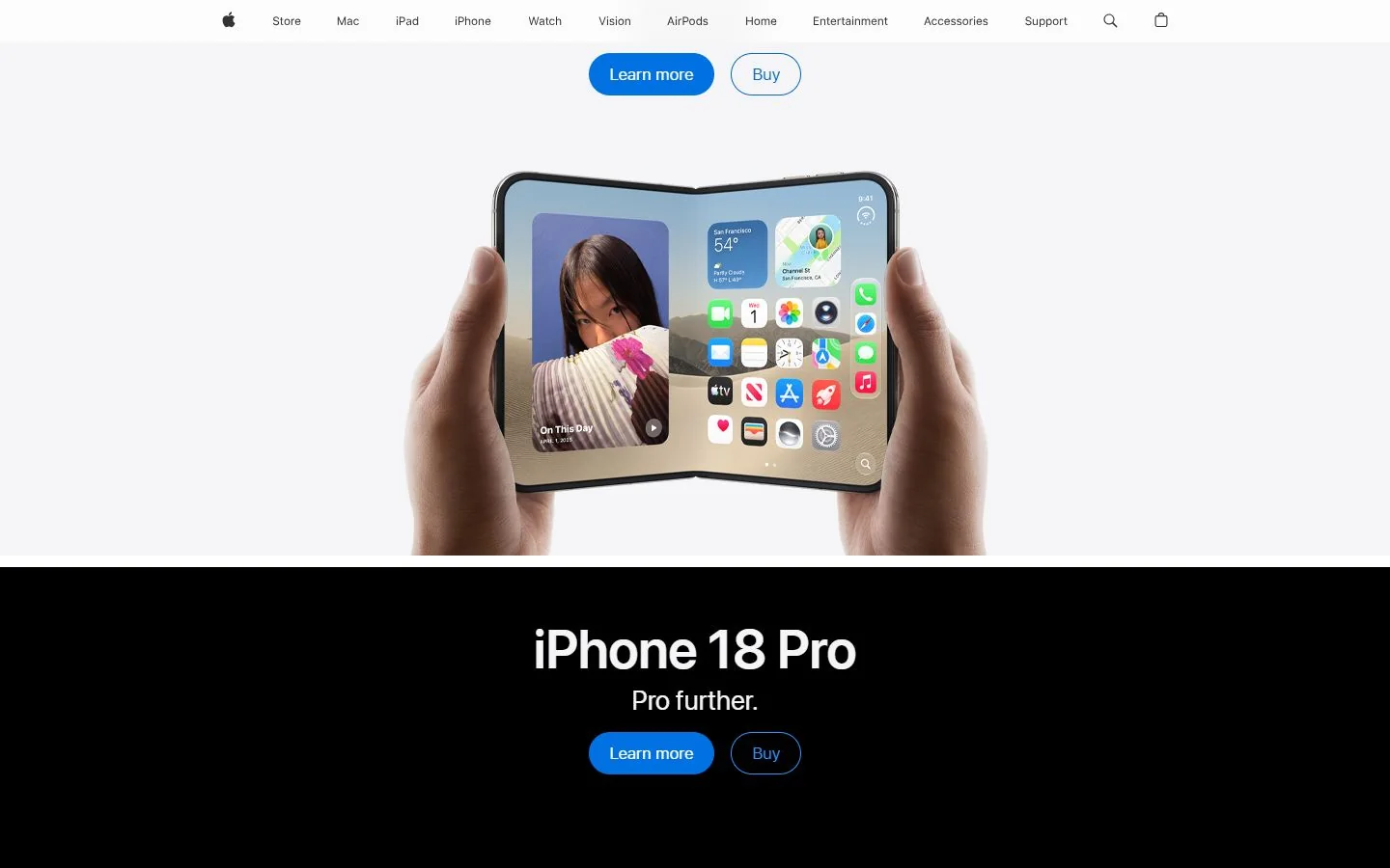 Apple · Website screenshot