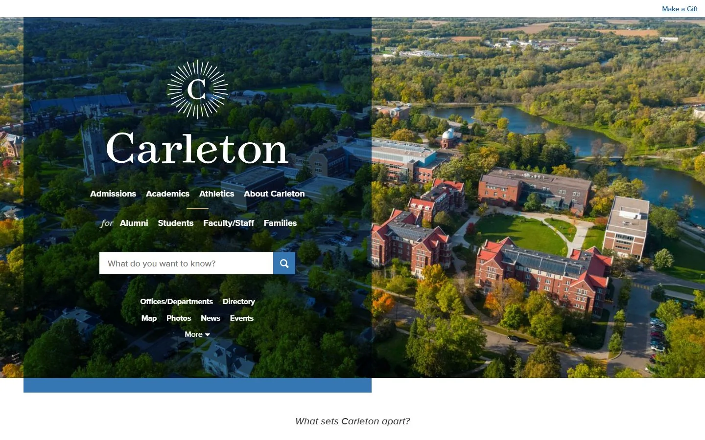 Carleton College · Official website