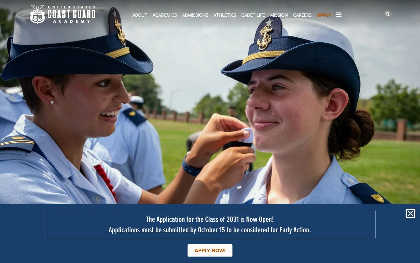 United States Coast Guard Academy · Official website