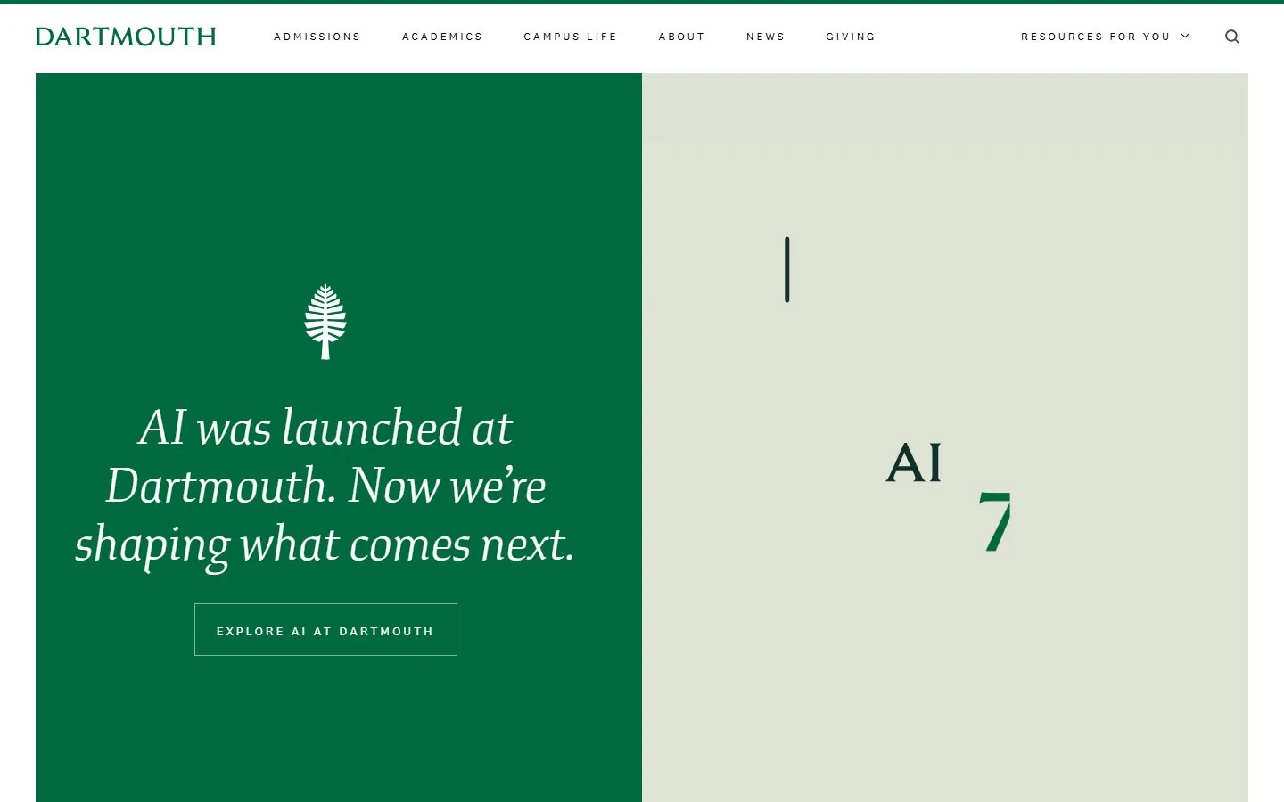 Dartmouth College · Official website