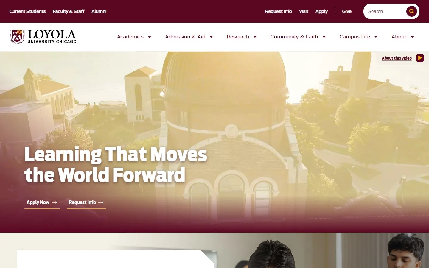 Loyola University Chicago · Official website