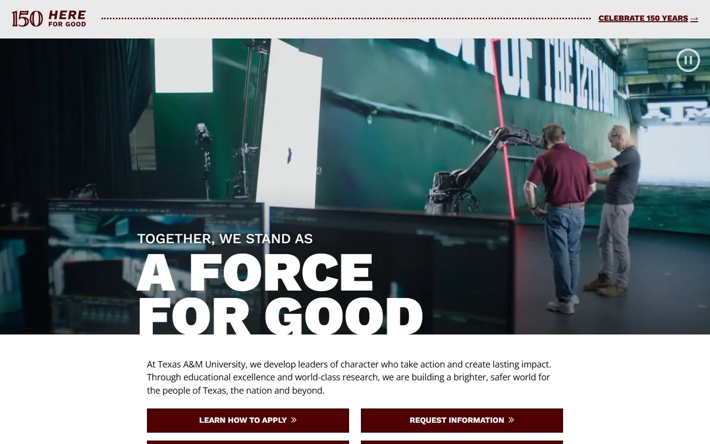 Texas A&M University-College Station · Official website
