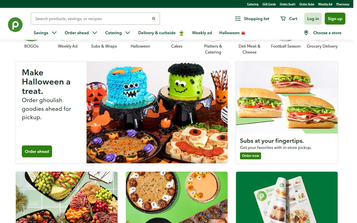 Publix · Website screenshot