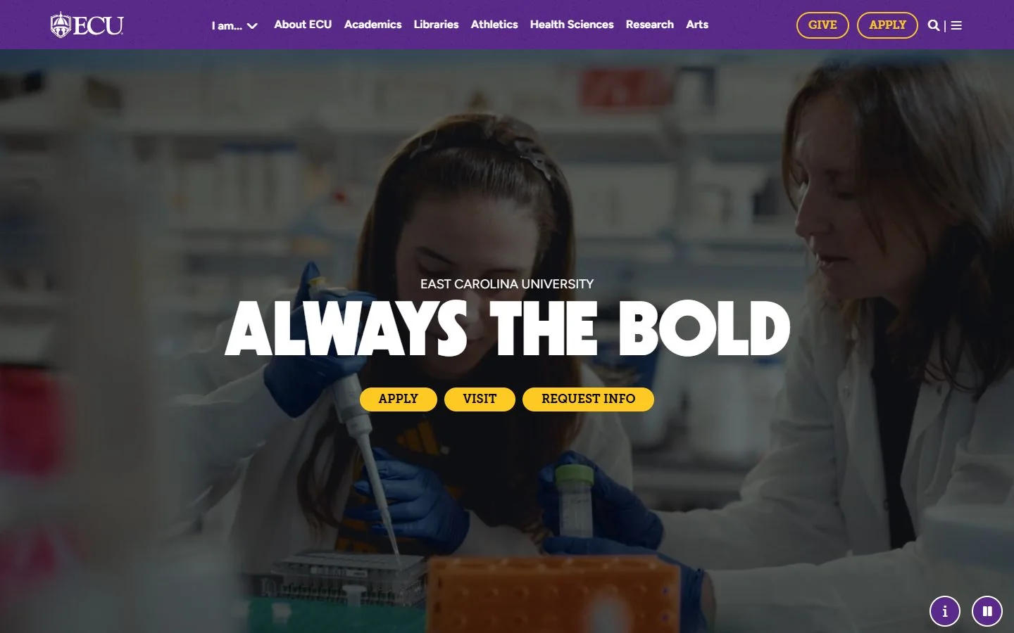 East Carolina University · Official website