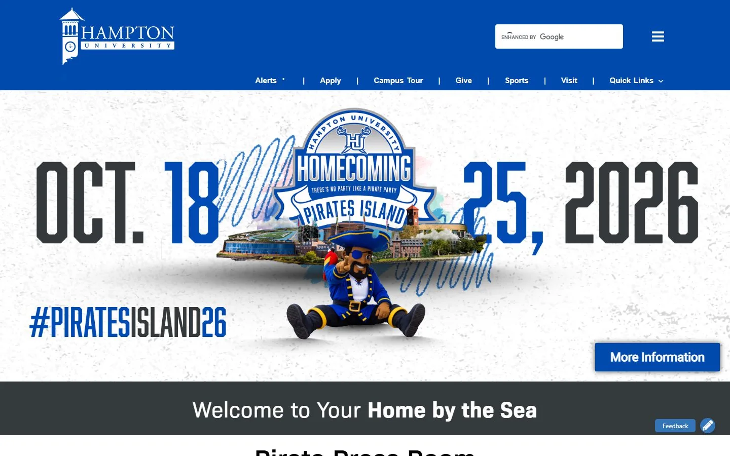 Hampton University · Official website
