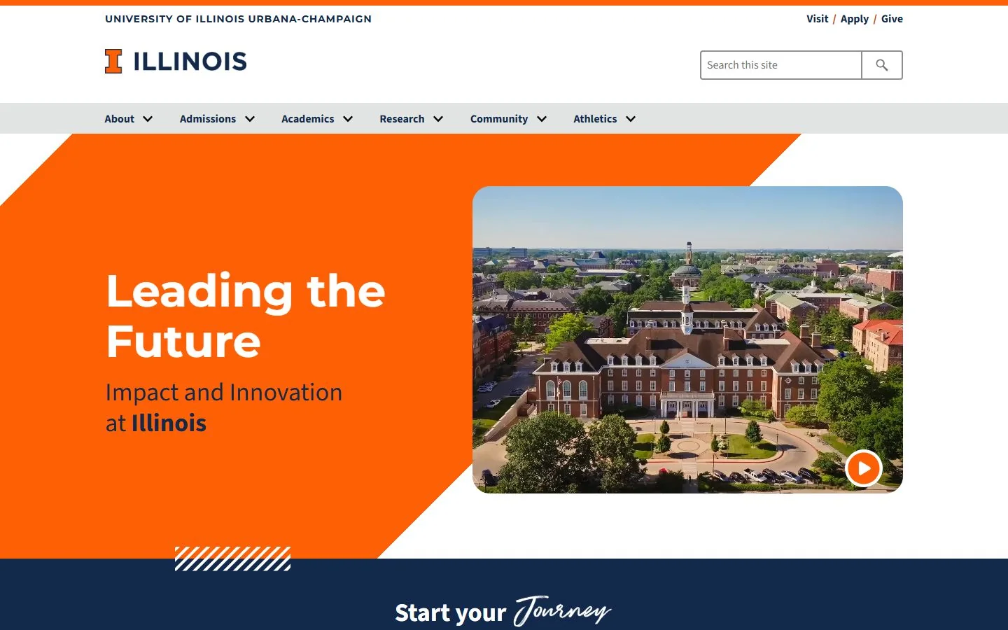 University of Illinois Urbana-Champaign · Official website