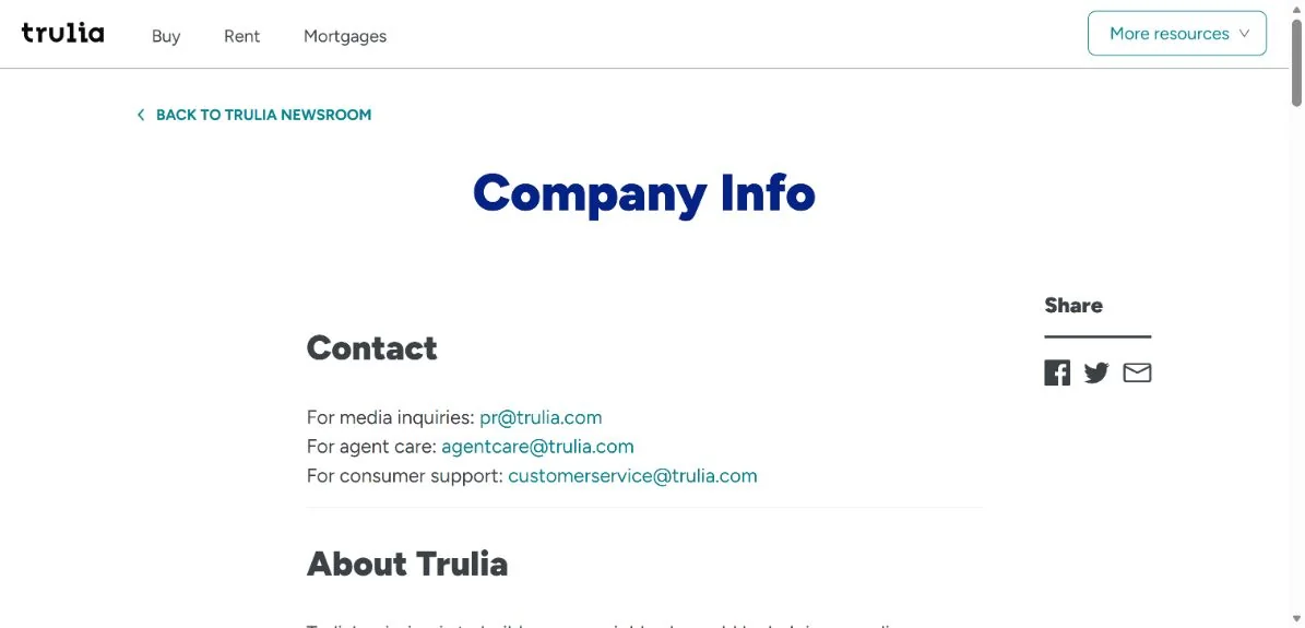 Trulia · Website screenshot