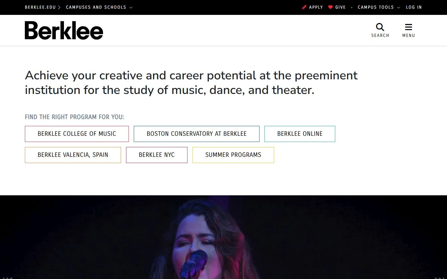 Berklee College of Music · Official website
