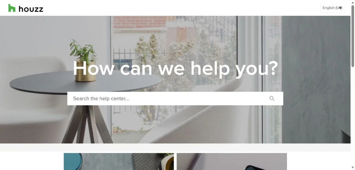 Houzz · Official support page