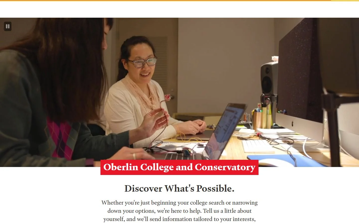Oberlin College · Official website