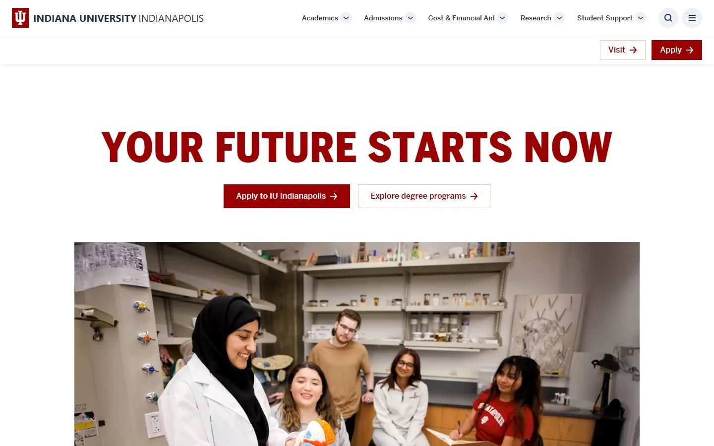 Indiana University Indianapolis · Official website