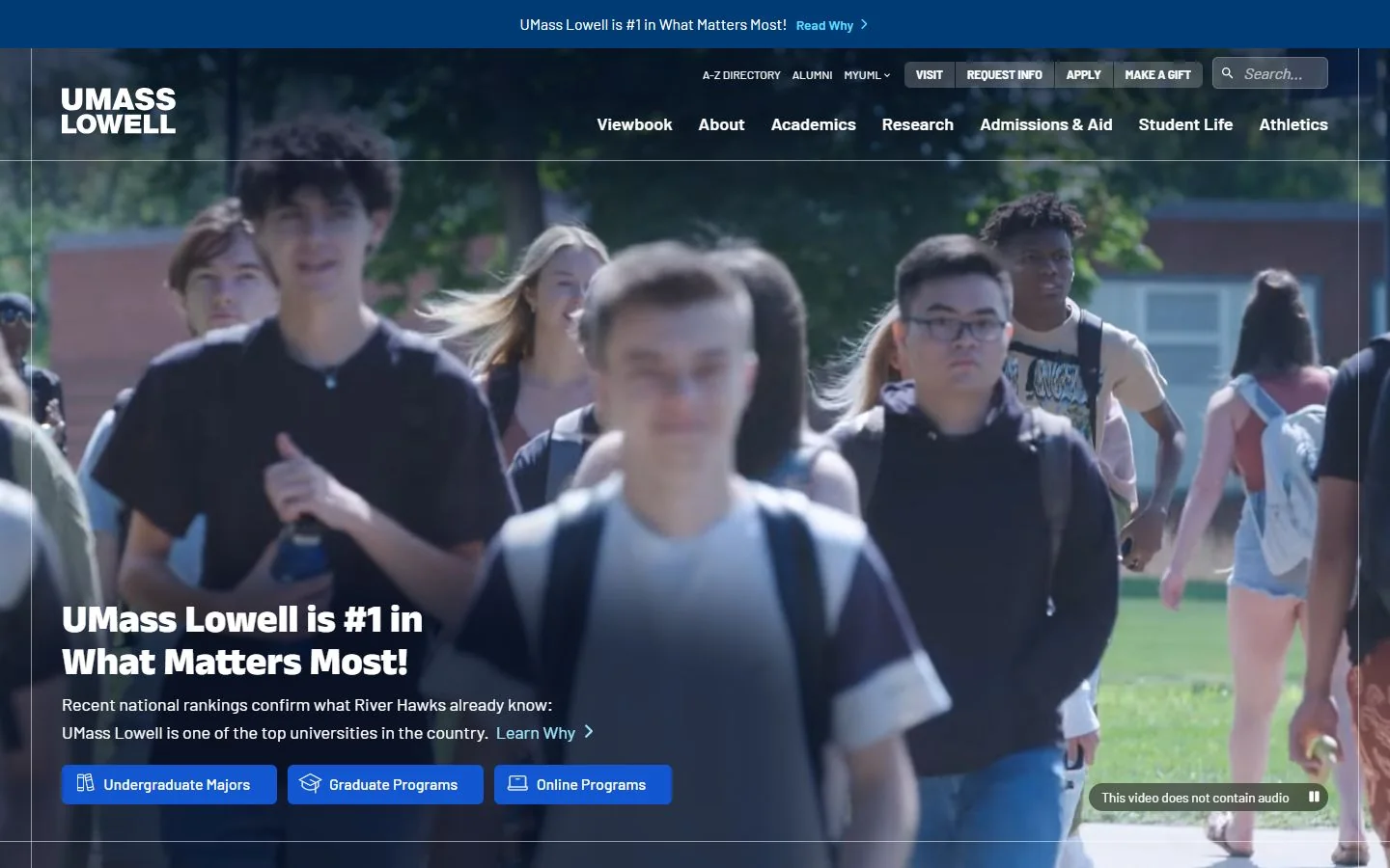 University of Massachusetts-Lowell · Official website